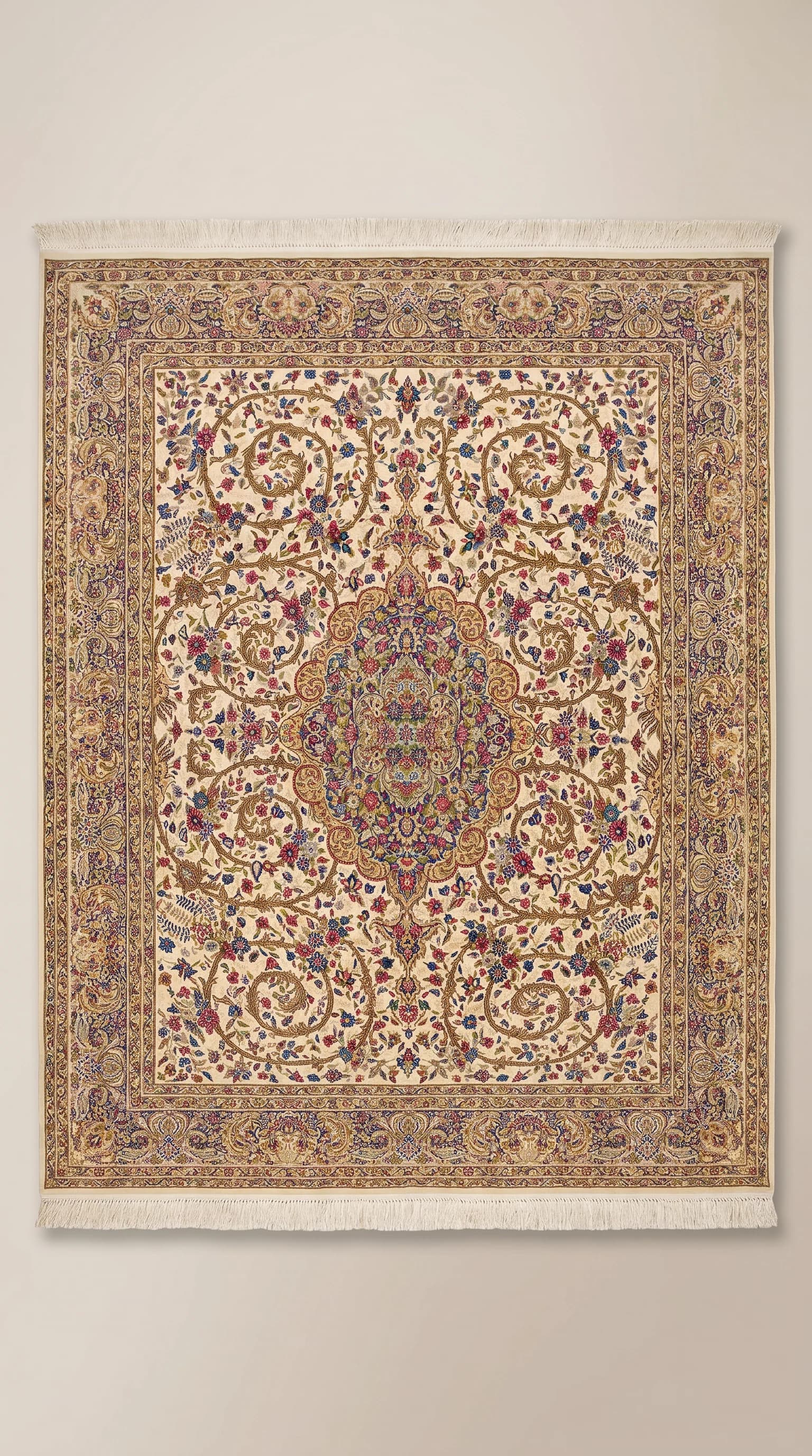 KAHRMAN Carpet: High quality handmade, antique, silk and wool Iranian carpet