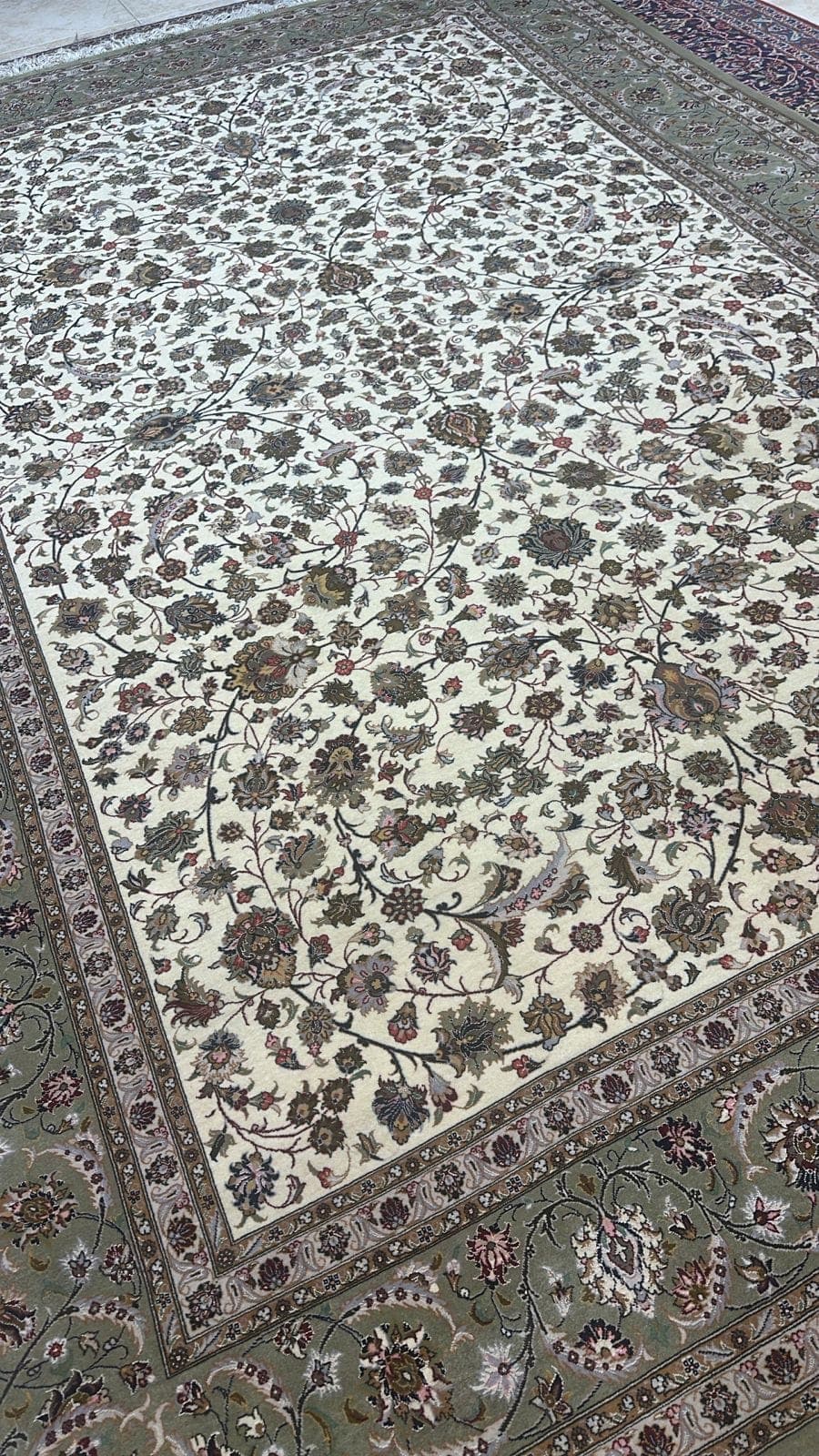 Persian Qum Wool & Silk Carpet (Ref. 5748) – 3.60m x 2.46m, Handmade Luxury in Sharjah view 3