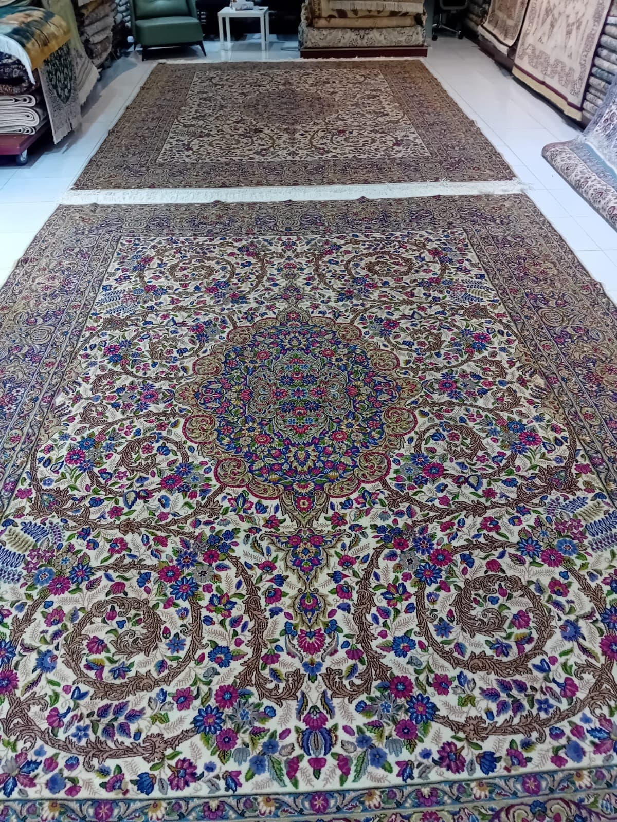 KAHRMAN Carpet: High quality handmade, antique, silk and wool Iranian carpet view 7