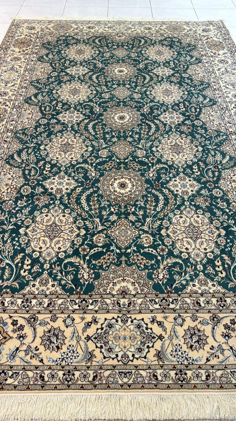 Persian Nain Shishla Habibian Carpet (Ref. 5742) – 2m x 3m, Handmade Luxury in Sharjah view 4