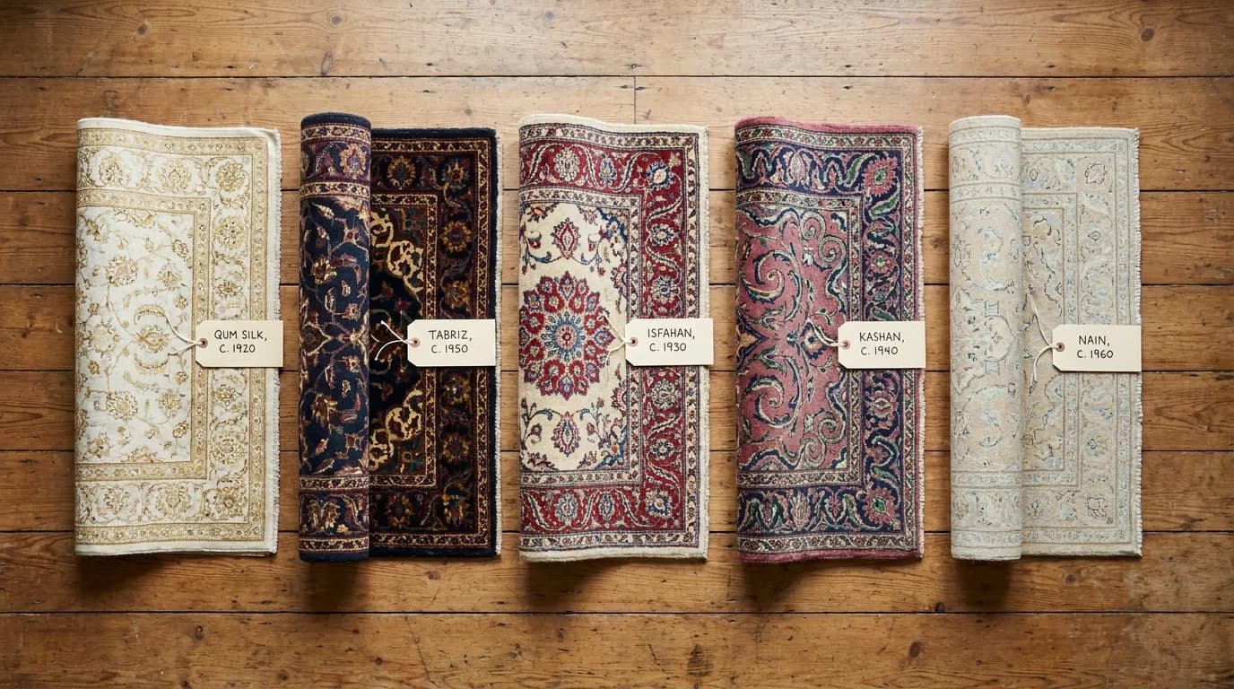 The 5 Main Persian Carpet Regions and How to Tell Them Apart