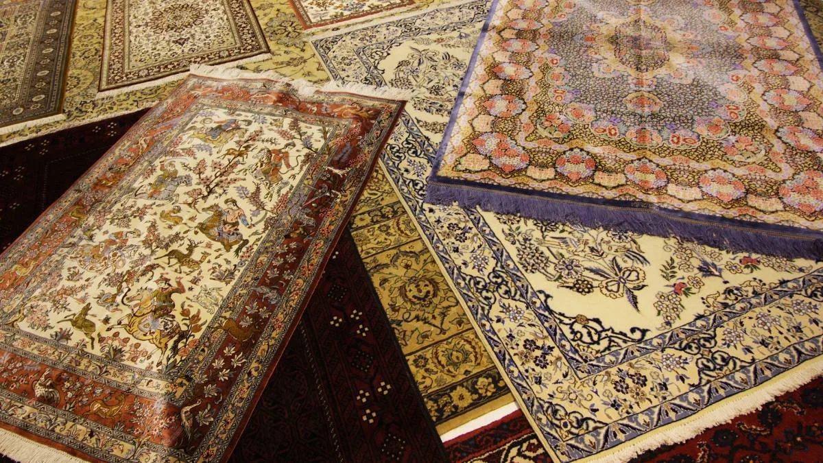The materials used in Persian and Afghan carpets